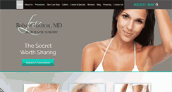 Desktop Screenshot of blairplasticsurgery.com