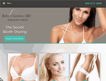 Tablet Screenshot of blairplasticsurgery.com